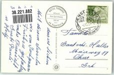 Trübsee 1954 Foto AK Seilbahn Sesselbhahn Trübsee Jochpass