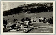 7075 Churwalden 1930 Foto AK Schwimmbad