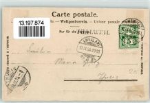 8800 Thalwil 1904 - vom Etzliberg aus