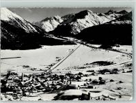 7503 Samedan Samaden - Blick auf Samedan Winteraufnahme