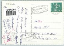 7503 Samedan Samaden - Blick auf Samedan Winteraufnahme