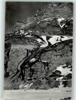 Limmern - Kraftwerkbau Linth-Liimmern Blick von Limmernboden auf Berghaus