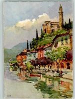 6922 Morcote Künstlerkarte Manz