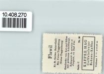 9230 Flawil - Vignette Wappen Kaffee Hag ca 1920-1940