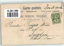 3860 Brünig 1900 Lithographie Gasthaus Bahnrestaurant Eisenbahn Bahnhof Kurhaus