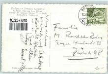 9413 Oberegg 1954 - Hotel Alpenhof Bahnpost Ambulant