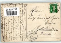 8536 Steinegg TG Hüttwilen 1911 Gebrauchsspuren Schloss