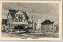 8580 Amriswil - sign. H.Lehmann Dorfbrunnen