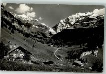 3723 Kiental Foto AK Naturfreundehaus Pension Golderli Foto Gyger