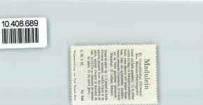 7523 Madulain - Vignette Wappen Kaffee Hag ca 1920-1940 Madulein