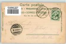 8800 Thalwil 1905 Lithographie Hotel Zum Adler