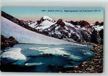 3999 Oberwald - Gletsch Nägelisgratseeli mit Galenstock