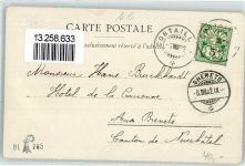 2016 Cortaillod 1902 Lithographie Maikäfer