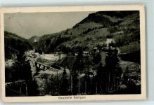 8858 Innerthal Wägital 1920 Gebrauchsspuren Kraftwerk Wäggital Baustelle Rempen