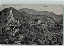 2800 Delémont Delsberg 1913 - Chapelle et ruine du Vorbourg Bahnhof Ambulant 5066