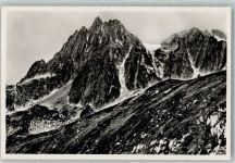 Salbithütte Foto AK Salbitschijen