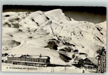 3823 Kleine Scheidegg 1950 Winter Hotel Seilbahn Lauberhorn