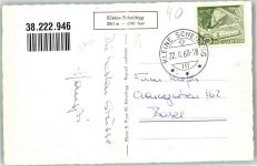 3823 Kleine Scheidegg 1950 Winter Hotel Seilbahn Lauberhorn