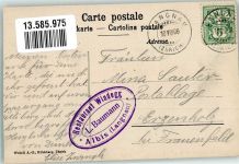 8135 Langnau am Albis 1906 Foto AK Gasthaus Windegg