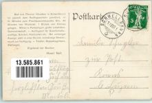 9103 Schwellbrunn 1911 Foto AK Pension Hirschen