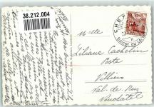 1071 Chexbres 1940 Foto AK Lac Léman