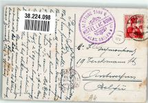 3961 Chandolin 1913 Foto AK Hotel du Lac Noir Alpenpanorama