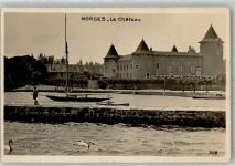 1110 Morges Foto AK Schloss