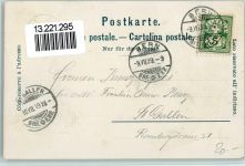 3000 Bern Berne - Festhalle 1899