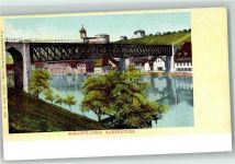 8212 Neuhausen am Rheinfall 1901 - Bahnbrücke