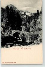 1874 Champéry - Pont des Moulins