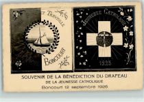 2926 Boncourt 1926 - Souvenir de la Benediction du Drapeau de la Jeunesse Catholique