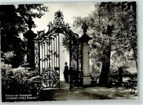 8265 Mammern Foto AK Parktor Kuranstalt Foto Gross