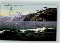6440 Vierwaldstättersee 1913 - Föhnsturm bei Brunnen