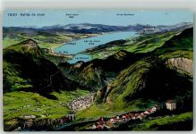 1337 Vallorbe - Vogelschau Vallee de Joux