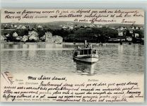 8702 Zollikon - 1901 Zürichsee Personenschiff