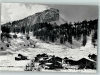 7064 Tschiertschen - Dorfpartie Alpstein Winterlandschaft Skilift