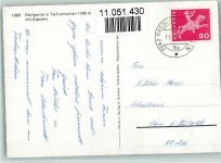 7064 Tschiertschen - Dorfpartie Alpstein Winterlandschaft Skilift