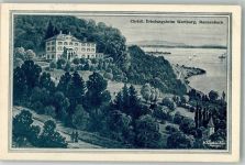 8268 Mannenbach-Salenstein 1926 Künstlerkarte Pension Christl. Erholungsheim Wartburg sign. Klein, L.