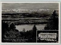 2532 Magglingen Macolin - Fliegeraufnahme Hotel Alpenkette