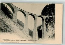 Albulabahn - Landwasserviadukt Alveneu-Bad