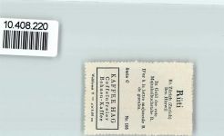 8630 Rüti ZH - Vignette Wappen Kaffee Hag ca 1920-1940