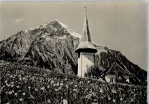 3703 Aeschi b. Spiez - Kirche, Niesen