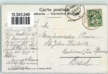 3800 Unterseen 1907 - Schweizerhaus Ort lt. Stempel