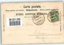 Titlis BE 1907 Winter Titlisspitze Bergsteiger