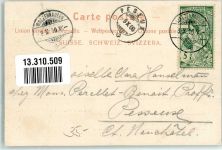 9424 Rheineck 1900 Foto AK Rückseite Sonder-Briefmarke