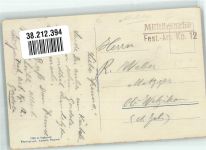 6612 Ascona Foto AK Feldpost Fest.-Art.Kp. 12