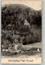 4448 Läufelfingen 1912 Foto AK Hotel