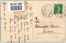 4448 Läufelfingen 1912 Foto AK Hotel