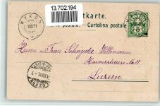 4806 Wikon 1901 BOAKC Lithographie Institut Marienburg Reiden Möbelmagazin Versandthaus Möbelfabrik Trochenanstalt L. Meyer