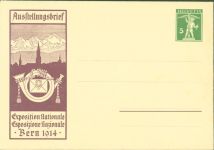 Bern Berne Phila Schweiz Ganzsache